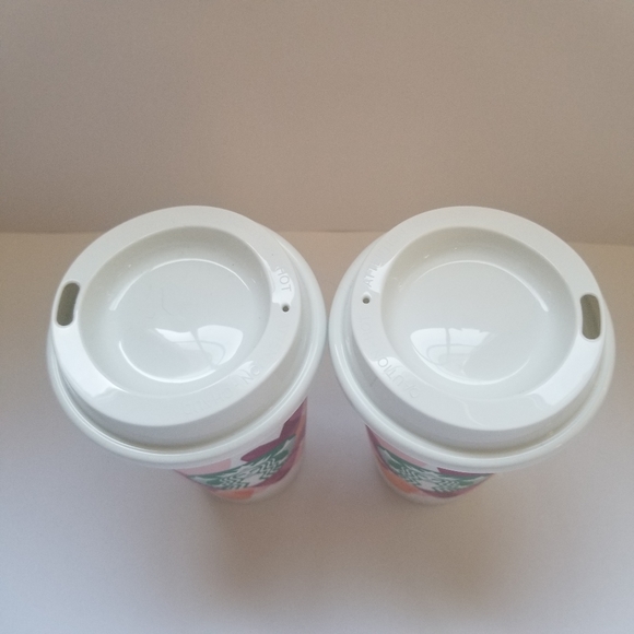 Starbucks Valentine 2020 Reusable Cups Set of 2 - Picture 3 of 5